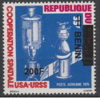 Bénin 2008/2009 Mi. 1520 USA - URSS Coopération Spatiale Space Raumfahrt 200F Surchargé Overprint MNH** - Afrique