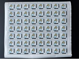 Madagascar Madagaskar 2021 / 2022 Mi. 2724 Sheet Planche Riz Bleu Blue Rice Blauer Rice Surchargé Aufdruck Overprint - Madagascar (1960-...)