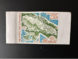 Comores Komoren Comoros 1975 Mi. 190 ND IMPERF Ile Mohéli Insel Island Map Karte Carte - Comores (1975-...)