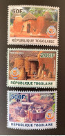 Togo 2010 Mi. 3589 - 3591 PAPU UPAP Château Tamberma Kleinbogen 3 Val. MNH - Togo (1960-...)