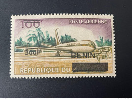 Benin 2009 Mi. 1607 Surchargé Overprint Poste Aérienne Air Afrique Avion Airplane Flugzeug Transport - Avions
