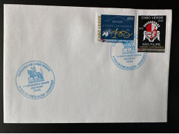 Cape Kap Cabo Verde 2022 FDC Mi. ? Sao Filipe Cidade Centenaria Cheval Horse Pferd 1922 2 Val. - Chevaux