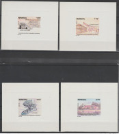 Sénégal 1994 / 1995 Mi. 1298 - 1301 Epreuve De Luxe Proof Sauvegarde Des Sites Et Monuments Historiques Heritage - Sénégal (1960-...)