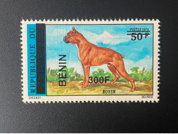 Benin 2008 - 2009 Mi. 503 Surchargé Overprint Dog Hund Chien Boxer - Bénin – Dahomey (1960-...)