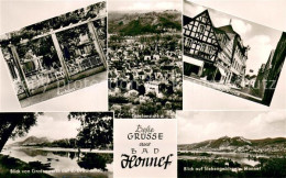 Bad Honnef Fliegeraufnahme Kurhaus Hauptstrasse Siebengebirge Drachenfels - Bad Honnef