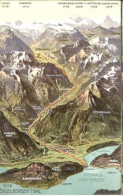 Buergenstock Liegeraufnahme Ungelaufen Ca. 1910 - Autres & Non Classés