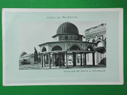 CPA - VUES DE PALESTINE - PAVILLON DE DAVID A JERUSALEM - EDITION DE LA CHOCOLATERIE D'AIGUEBELLE - Palestine
