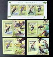 Burundi 2015 / 2016 Mi. I-L 3577 + Bl. Oiseaux Migrateurs Birds Vogel Echassiers Stelzvögel - Neufs