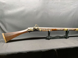 RARE MOUSQUET OTTOMAN DU XVIII ET XIX°, FUSIL SILEX, FABRICATION ALGERIENNE, MOUKHALA, TUFEK, JEZAIL - Armi Da Collezione