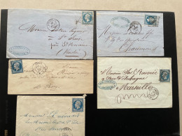 BEL ENSEMBLE DE LETTRES DONT CLASSIQUES DE FRANCE ET DIVERS MONDE  PETIT PRIX - Collections (sans Albums)