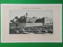 CPA - VUES DE PALESTINE - TOMBEAU DE DAVID  - EDITION DE LA CHOCOLATERIE D'AIGUEBELLE - Palestine