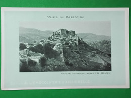 CPA - VUES DE PALESTINE - ANCIENNE FORTERESSE DE CÉSARÉE - EDITION DE LA CHOCOLATERIE D'AIGUEBELLE - Palestine