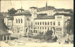 Lausanne VD Lausanne Universite X 1912 - Autres & Non Classés