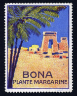 CINDERELLA : BONA PLANTE MARGARINE - LUXOR - Erinnophilie