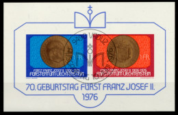 LIECHTENSTEIN BLOCK KLEINBOGEN Block 10 ESST S5450F6 - Blocs & Feuillets