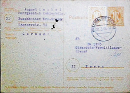 Allemagne Bizone - Lettre / Carte Postale - B2333 - Christmas