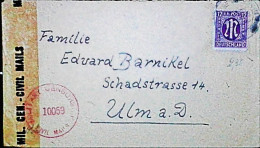 Allemagne Bizone - Lettre / Carte Postale - B2329 - Christmas