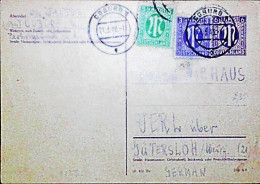 Allemagne Bizone - Lettre / Carte Postale - B2335 - Christmas