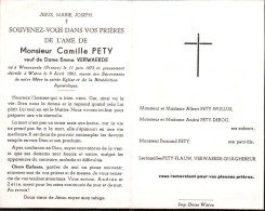 Camille Pety (1875-1961) - Devotion Images