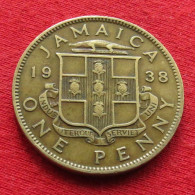Jamaica 1 Penny 1938 Jamaique Jamaika Giamaica #1 W ºº - Jamaique