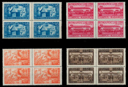 RUMÄNIEN 1941 Nr 793-796 Postfrisch VIERERBLOCK X807C6A - Neufs
