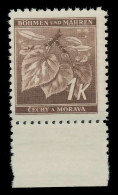 BÖHMEN MÄHREN 1941 Nr 67 Postfrisch URA X828902 - Neufs