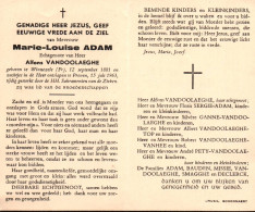 Marie Louise Adam (1881-1963) - Devotion Images