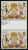 GROSSBRITANNIEN 1981 Nr 869ZS Gestempelt ZW-STEG PAAR X5A9CCE - Oblitérés