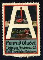 CINDERELLA : CONRAD GLASER, LEIPZIG - A - Erinnophilie