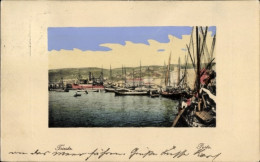 CPA Triest Trieste Friuli Venezia Giulia, Hafen - Sonstige & Ohne Zuordnung