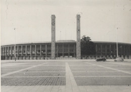 Original Photo Berlin Charlottenburg, Olympiastadion, Um 1946, Ca. 13 X 18 Cm - Fotografia