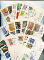 Italia FDC Venetia 1972 Annata Completa - FDC
