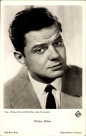 CPA Schauspieler Walter Giller, Portrait, Autogramm - Acteurs