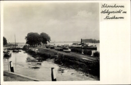 CPA Schoonhoven Südholland Niederlande, Lekgericht Ou Noodhaven, Flusslandschaft, Dampfer - Autres & Non Classés
