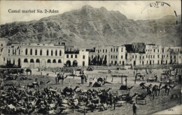 CPA Aden Jemen, Camel Market - Yemen