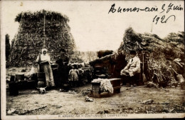 CPA Argentinien, Alte Bauernfamilie - Argentinien