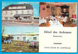 CARTE POSTALE HOSCHEID - HOTEL DES ARDENNES  -  LUXEMBOURG - Altri & Non Classificati