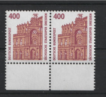 Bund 1991,Nr. 1562 ( Sehenswürdigkeiten ) Als Waagerechtes Paar,postfrisch - Neufs