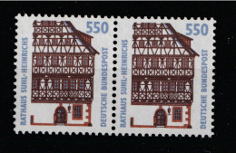 Bund 1994,Nr. 1746 ( Sehenswürdigkeiten ) Als Waagerechtes Paar,postfrisch - Neufs