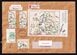 R-Letter Finland (Turku) To Finland (Hankasalmi) - Lettres & Documents