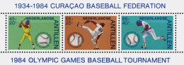 ZAYIX 1984 Netherlands Antilles B219a MNH Curacao Baseball Federation 071522SM10 - Autres & Non Classés