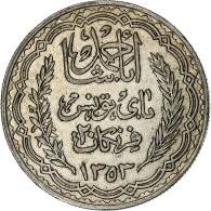 Tunisie, Ahmad Pasha Bey, 20 Francs, 1935/AH1353, Paris, Argent, TTB, KM:263 - Tunisia