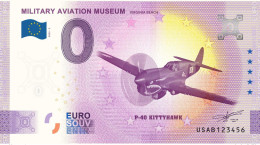 Billet Touristique Souvenir 2022 USA Military Aviation Museum - Anniversary 2020 - Essais Privés / Non-officiels