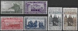 1926 Italia San Francesco 6v. Bc MNH Sassone N. S40 - Autres & Non Classés