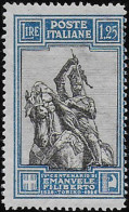 1928 Italia Emanuele Filiberto Lire 1,25 P. 13 3⁄4 Mc MNH Sassone N. 226/I - Autres & Non Classés
