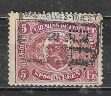 TR131  Armes Du Royaume - Bonne Valeur - Perfo - Perfins - Oblit. - LOOK!!!! - 1909-34