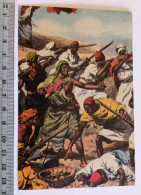 TURCO - ITALIAN  WAR 1912 _" SCENES  OF  THE  WAR  "  ANCIENT  POSTCARD  -  ANTICA CARTOLINA VIAGGIATA - Tripolitaine