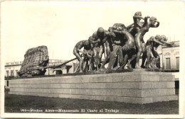 Buenos Aires - Monumento El Canto Al Trabajo - Argentinien