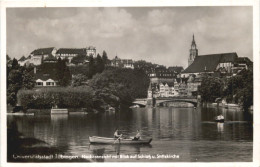 Tübingen, Neckaransicht Mit Blick Auf Schloss Und Stiftskirche - Tübingen