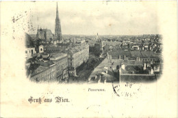 Gruß Aus Wien Panorama. - Andere & Zonder Classificatie